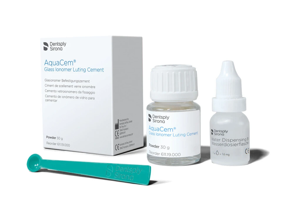 DeTrey Aquacem standard package 30gr poeder, schep, fles 611.19.000