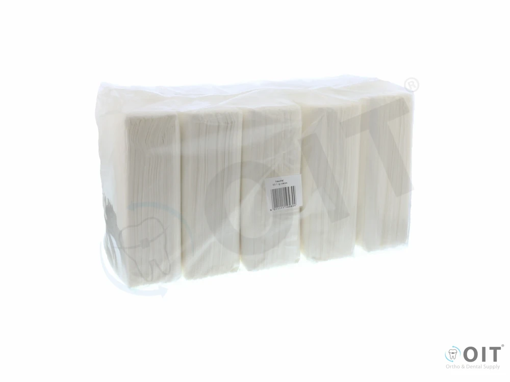 Servetten 1 laags 33 x 33 cm. 500 stuks