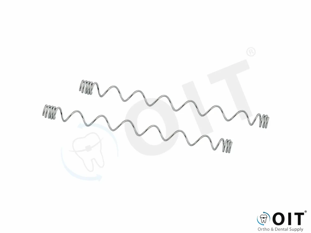 G4 Niti Open Coil Spring Heavy 200 gr 10 stuks, NiTi 15 mm lengtes (3-15 mm)