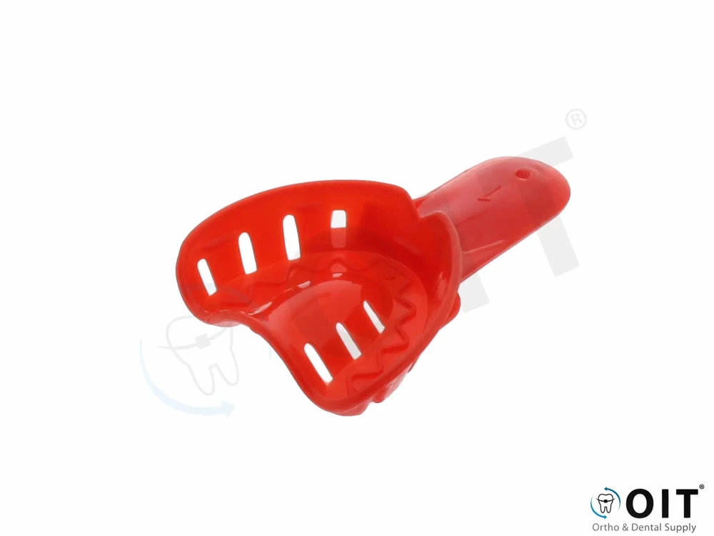 Pegasus afdruklepel #1 Red Lower 50 stuks, disp. ortho. impr. tray