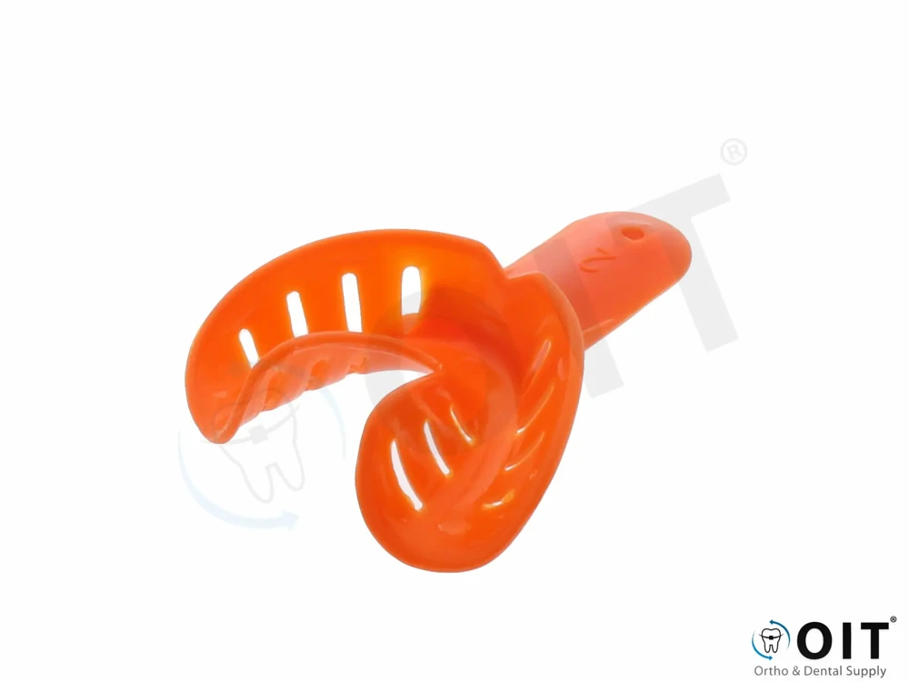 Pegasus afdruklepel #2 Orange Lower 50 stuks, disp. ortho. impr. tray