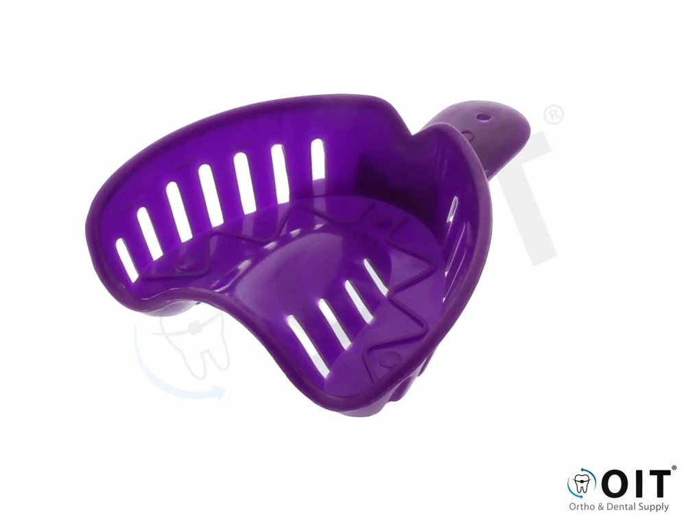 Pegasus afdruklepel #6 Purple Upper 50 stuks, disp. ortho. impr. tray