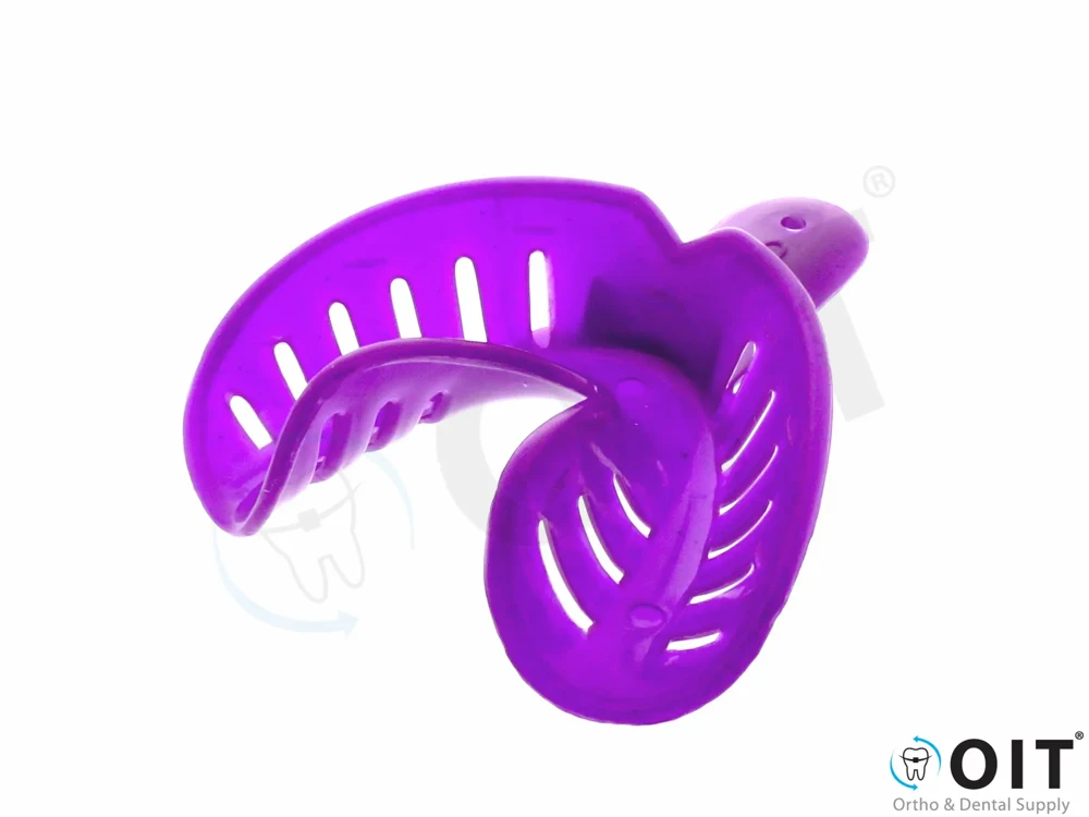 Pegasus afdruklepel #6 Purple Lower 50 stuks, disp. ortho. impr. tray