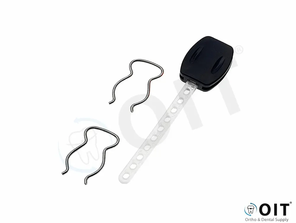 Safety-system clip Black 600 gr. Medium 10 modules