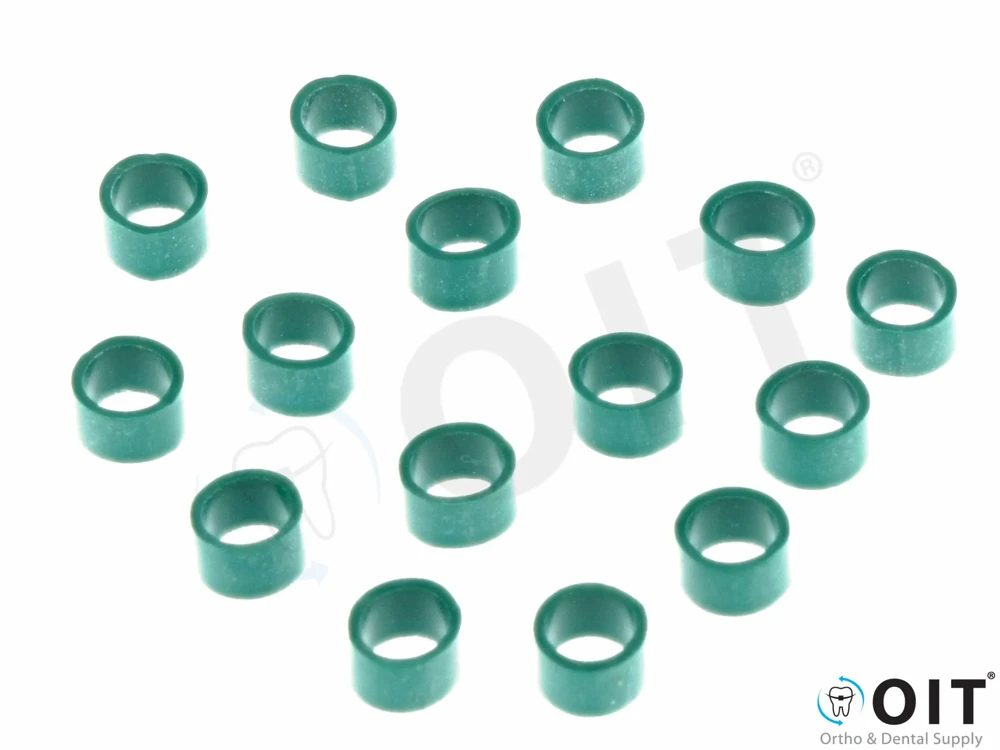 Coderingsringen Instrumenten Groen 100 stuks, Ixion IX111