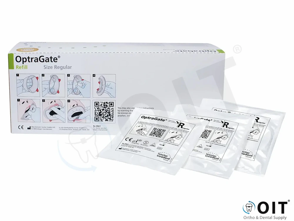 Optragate refill Regular 80 stuks, Ivoclar Vivadent, spreider
