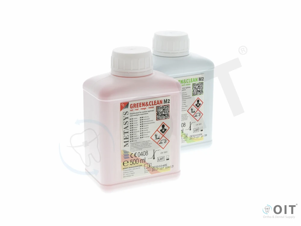 Metasys navulset Green&Clean 4 x 500 ml afzuigunit reiniging