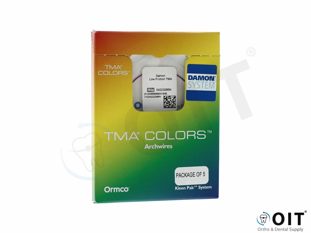 Purple TMA Low Friction 017 x 025 5 stuks, Damon