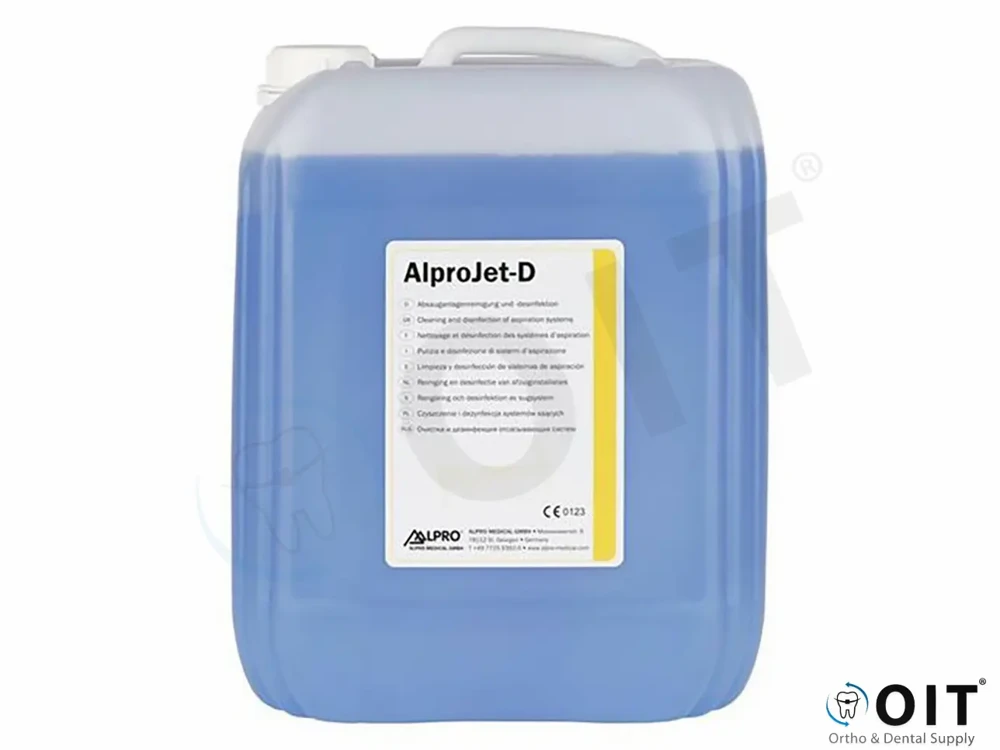 AlproJet-D Jerrycan 10 liter, afzuigunit reiniging