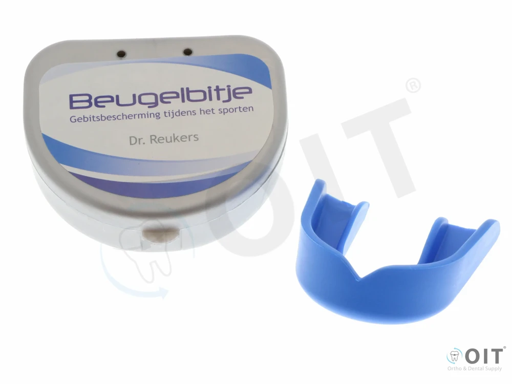 Gebitsbeschermer 1 beugelbitje blauw