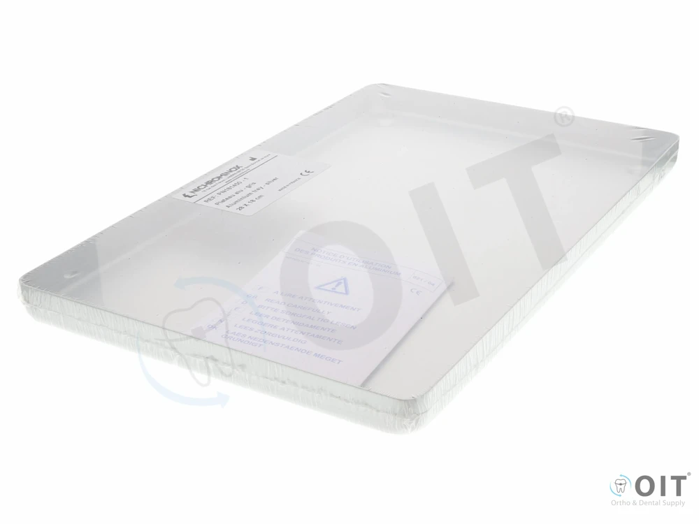 Tray voor gereedschap 18x28 (Alu) Zilver 1 stuk, Nichrominox, Niet voor in de Mie
