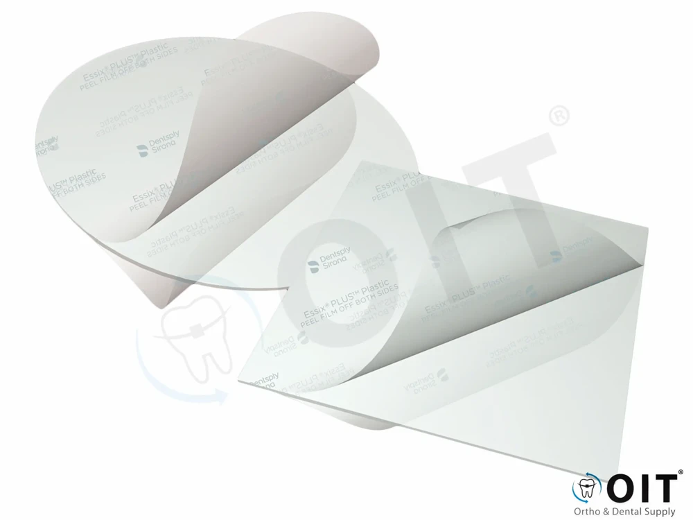 ESSIX Dieptrekplaat Plus .040", 1 mm 80 Stuks 120 mm circle