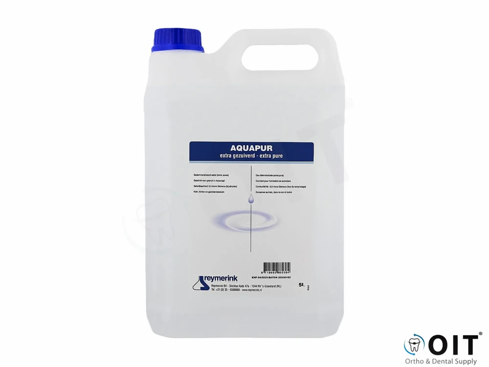 Gedestilleerd water (Aquapur) 5 liter