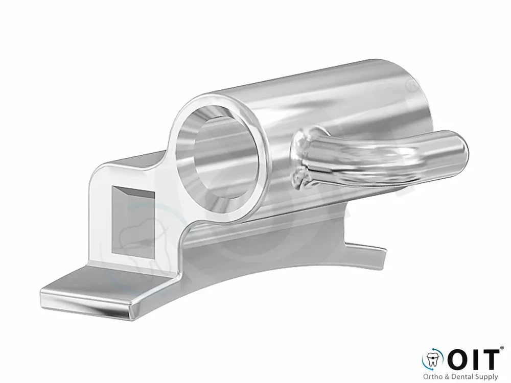 Leone L6R Buccal Tube 022 Roth G8324-06 10 stuks, weldable gingival .045 HG