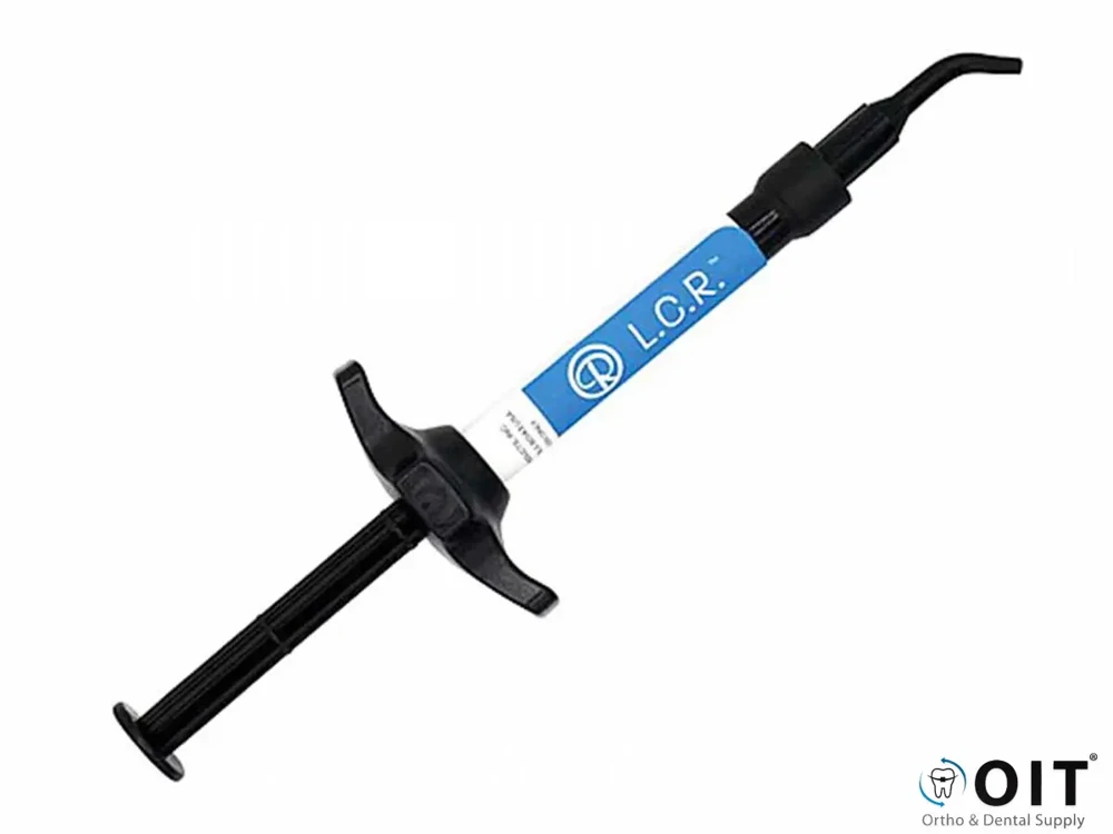 L.C.R. Light Cure Retainer 5g Push Syringe, Reliance, LCR