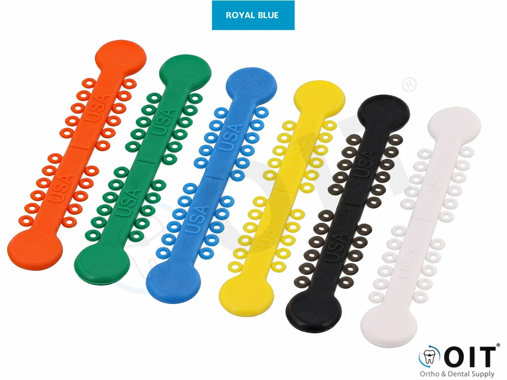 Elastomeric ties Versa-Tie Royal Blue 46 sticks, 1000 stuks