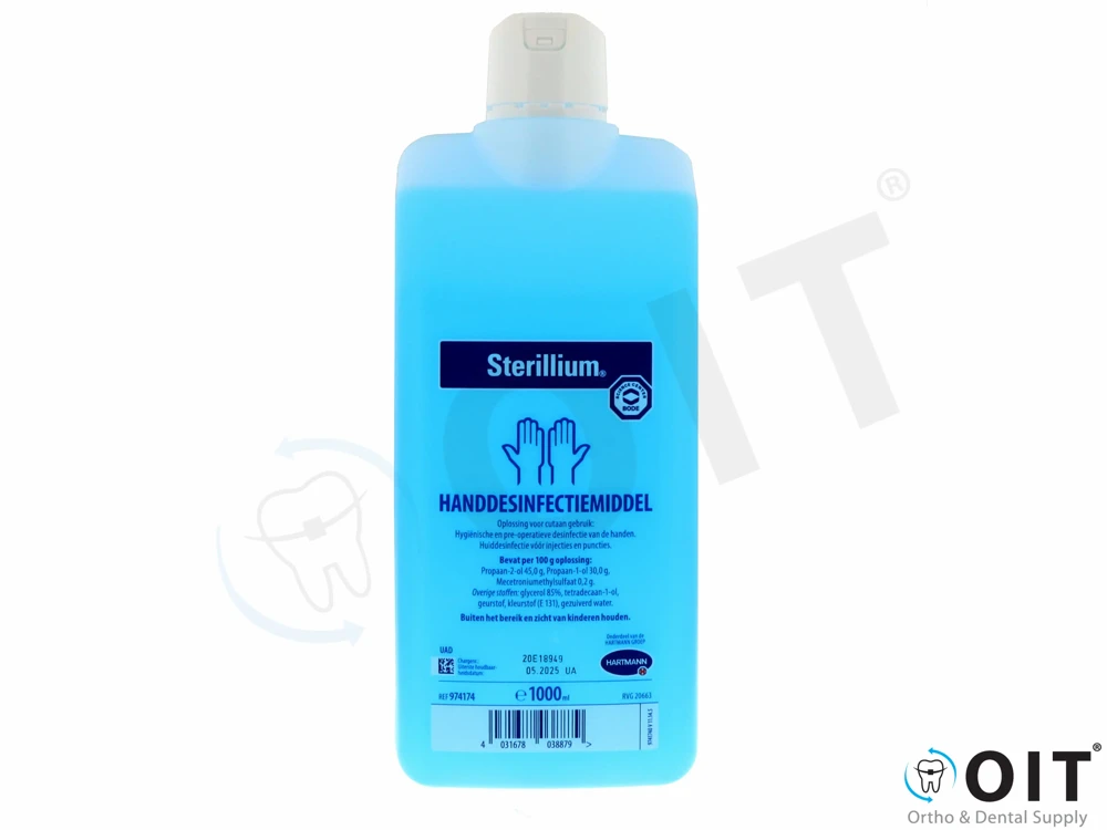 Hartmann Sterillium handendesinfectie 1ltr, knijpfles, alcohol