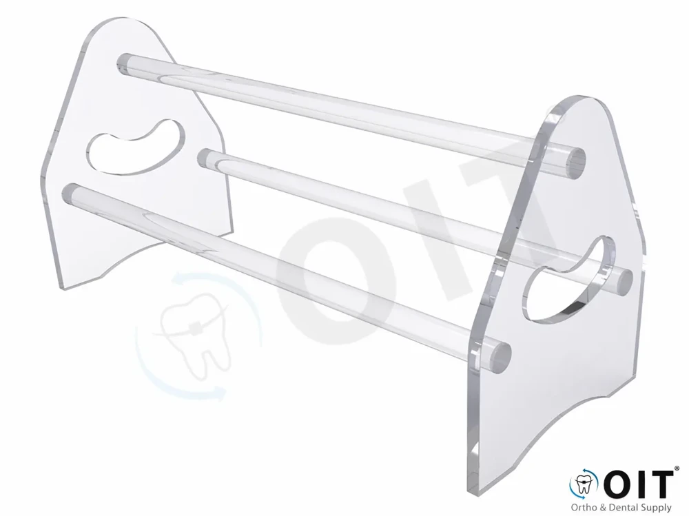 Tangenrek Dentaurum, 3 buizen 1 stuk, plier rack long