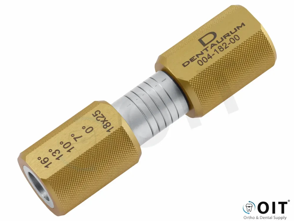 Arch Turret with Torque / 18 (gold) 1 stuk, .018 x .025, Round/Rectangular