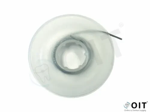 Coil spring SS, closed, "010x"030 spool 53cm, steel