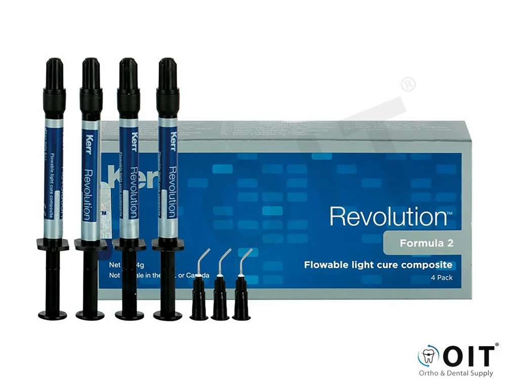 Kerr Revolution formula 2, A2 4 stuks syringes, flowable