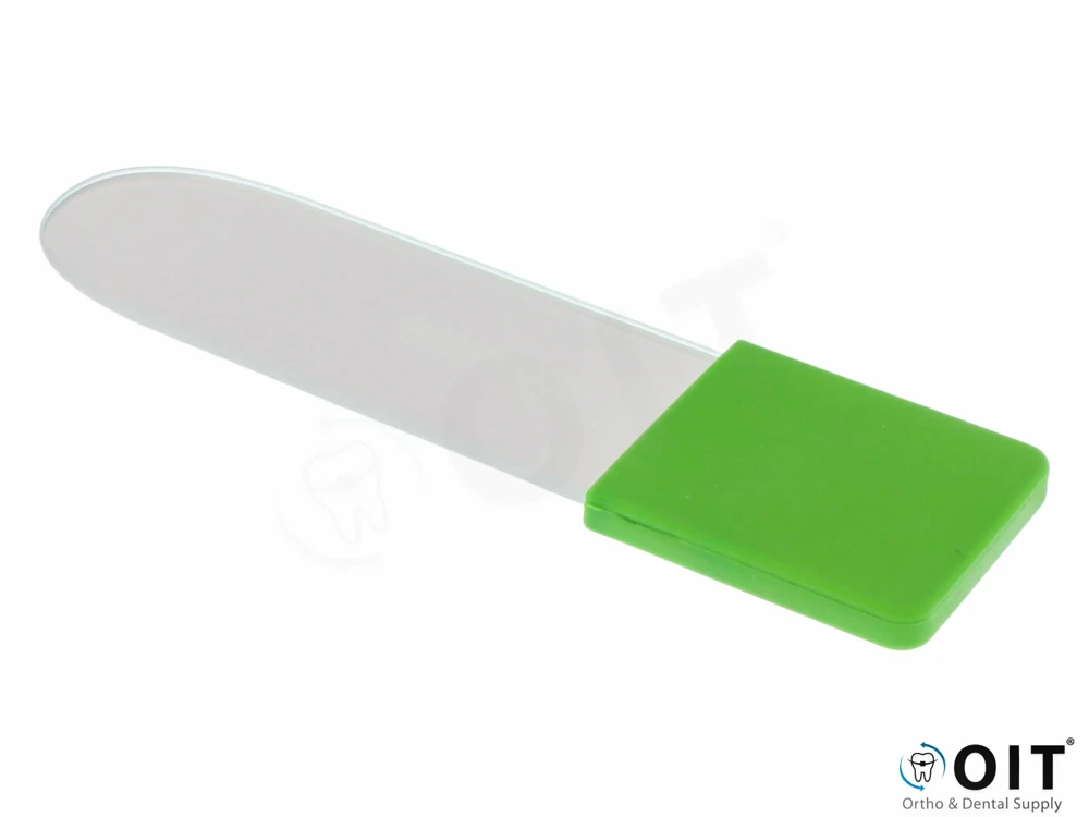 Doctorseyes Adult Buccal No. 15 1, groen handvat fotospiegel 40 mm breed