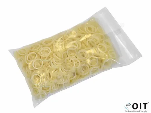 Extra-Oral Elastics 1/2" Light 8 Oz 1000 stuks, elastiek