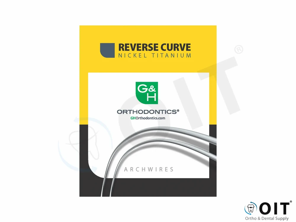 RC-I G4-Niti 16x22 Lower dimpled 10 stuks, Reversed Curve 1