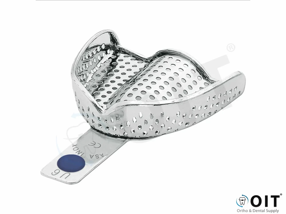 ASA Afdruklepel RVS geperforeerd boven 6 1 stuk, X-large paars 2804-U6 Perma-lock
