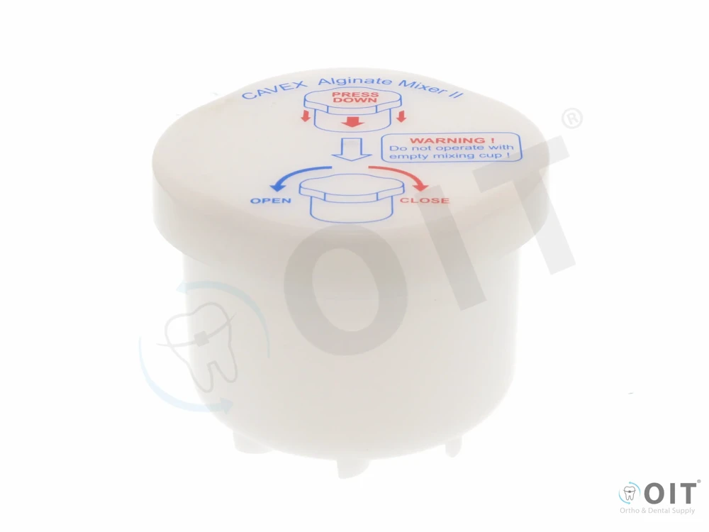 Mengbakje Cavex alg Mixer type II,AT530 1 stuk rood