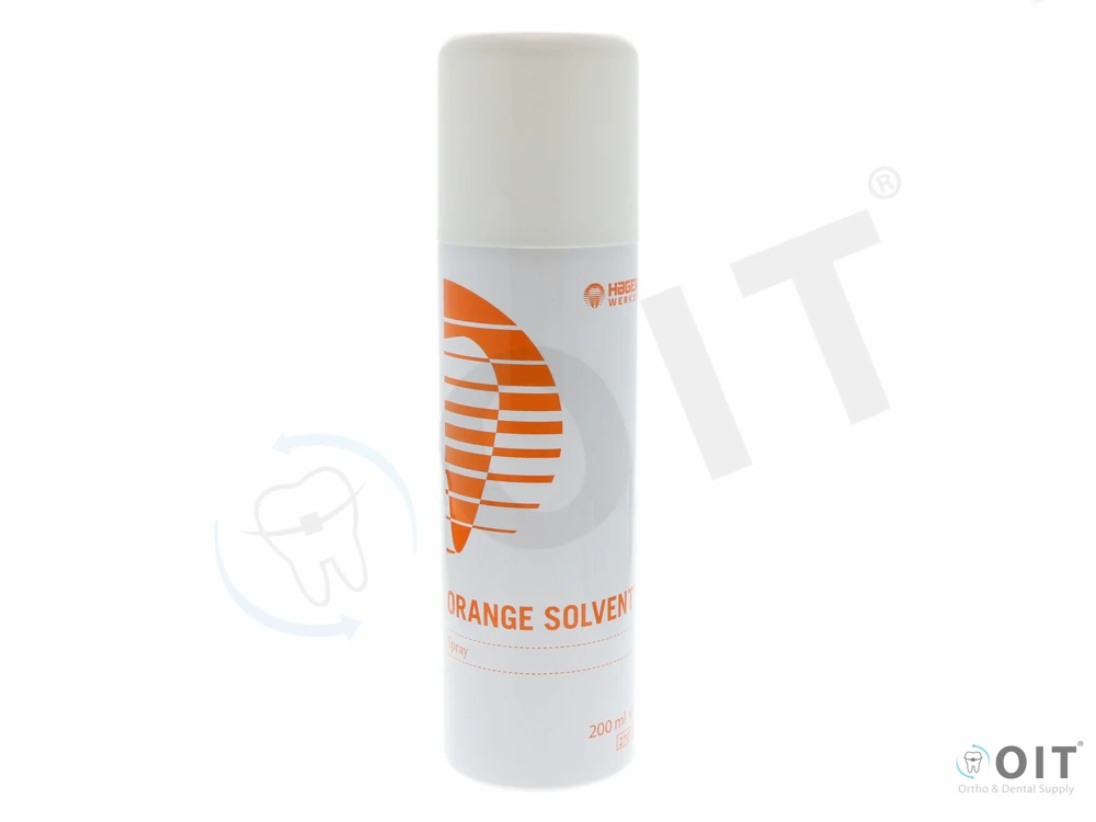 Dental Solvent Spray 200 ml, orange, Impression paste removal