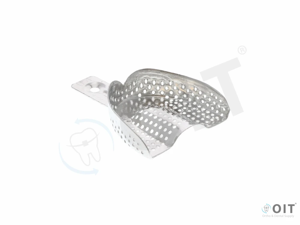 Afdruklepel, alu geperfor, bk maat 1 1st - 2800-u1