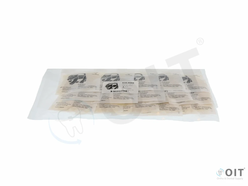 Kl. elastiekjes, Panther, 5/16" 8 Oz. 15 x 100, Zoo pack