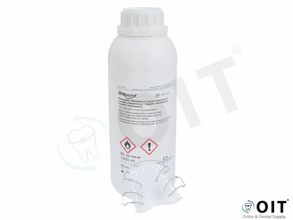 Orthocryl Liquid (Monomeer), Dentaurum 1000 ml, clear
