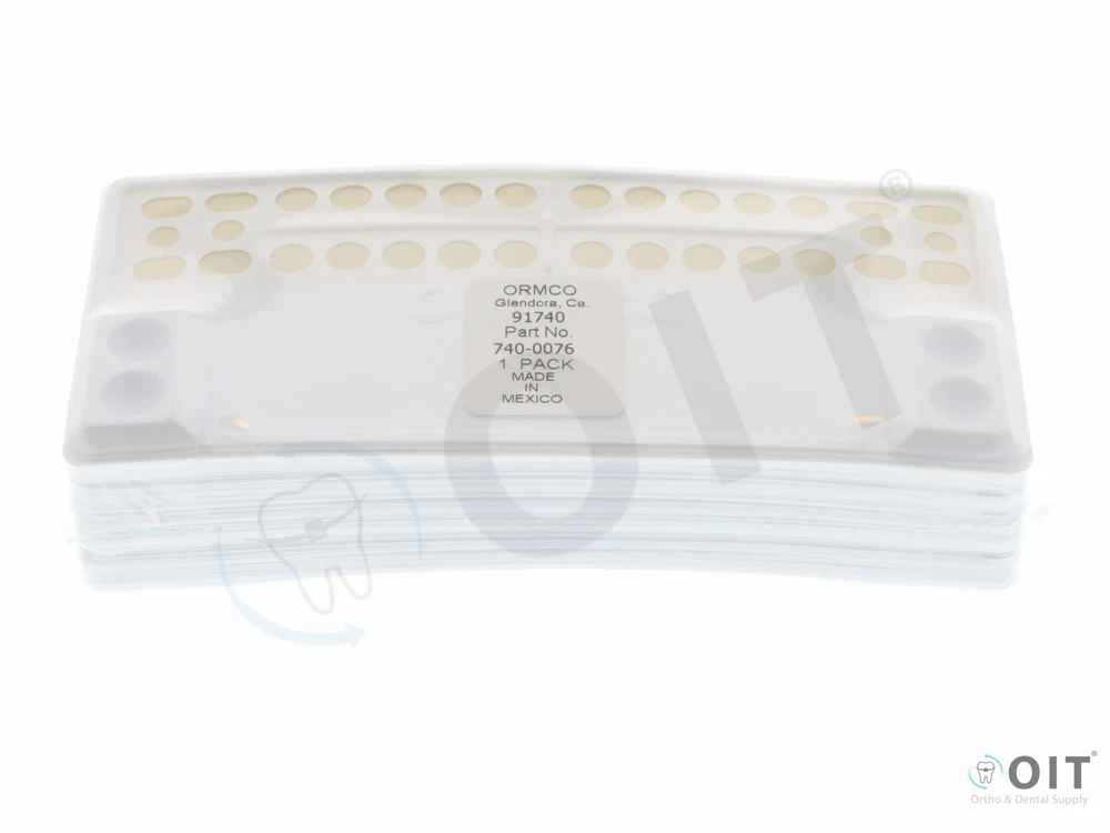 Brackettray wit Ormco/universeel 40 stuks