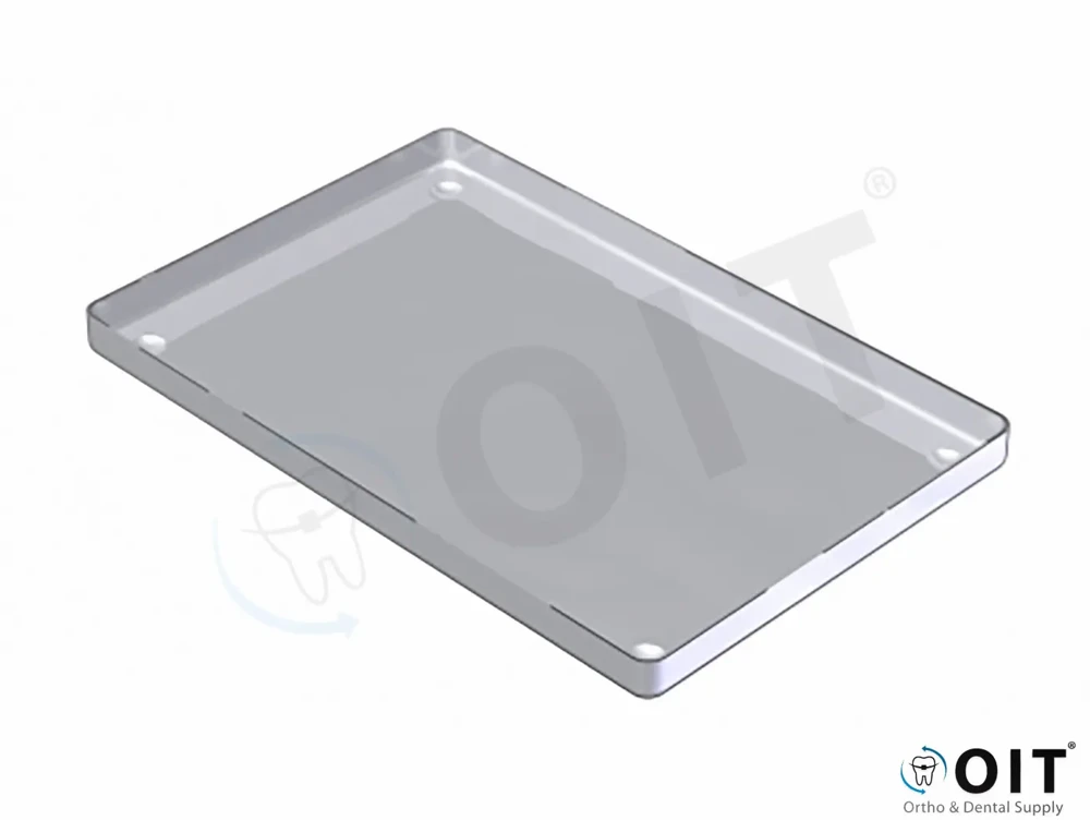 Nichrominox instrumenten tray rvs 1 stuk, 28x18cm 182450