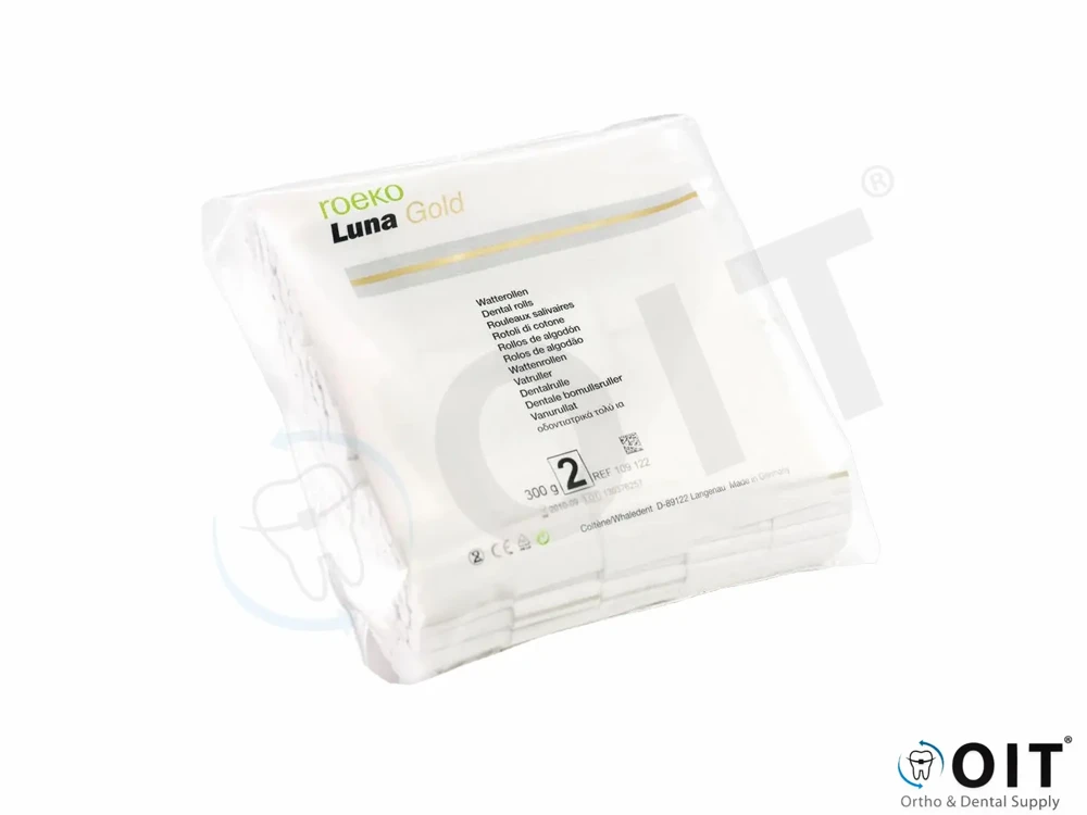 Wattenrollen Luna nr. 2 Gold 1000 stuks, Roeko, 109102