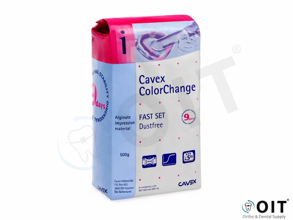 Alginaat Cavex Color change fast 20 x 500 gram, AA323