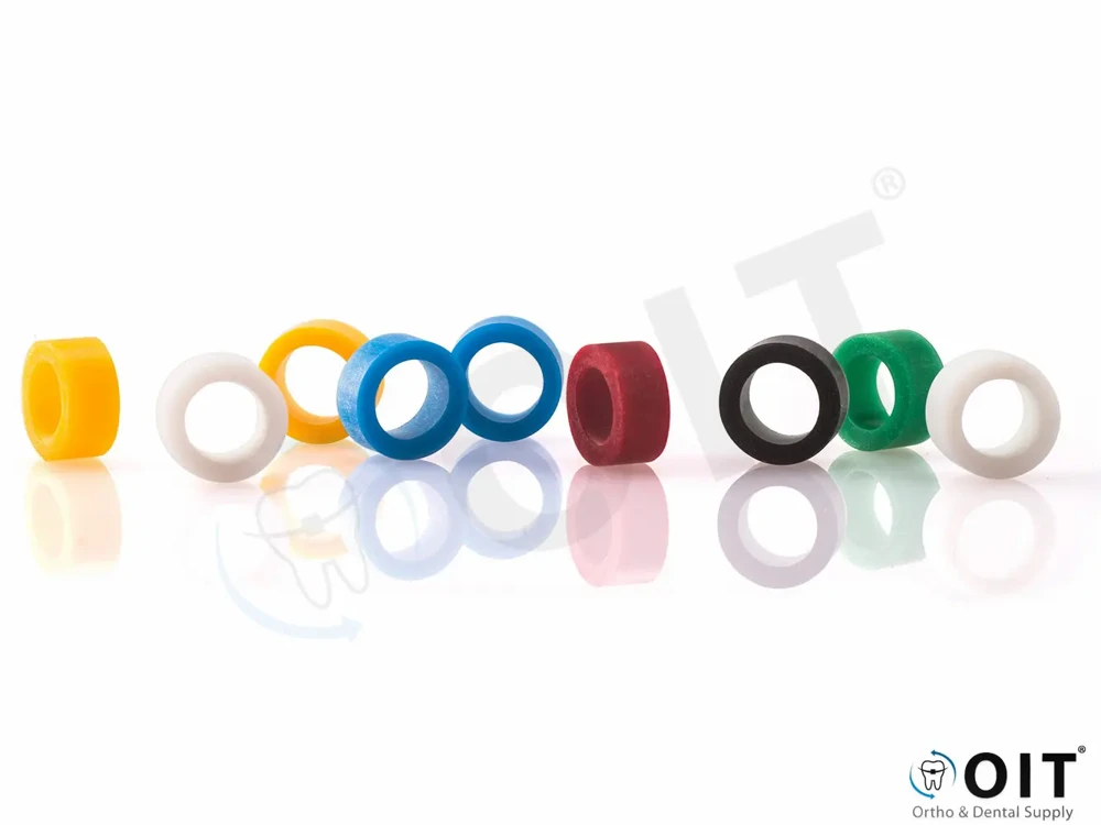 Coderingsringen instrumenten Rood 50 stuks, Polydentia 5314
