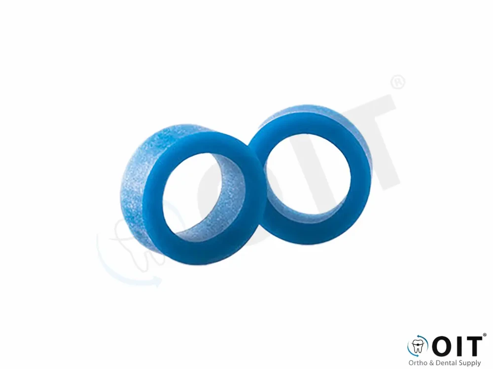 Maxi Coderingsringen instrumenten Blauw 25 stuks, Polydentia 5365