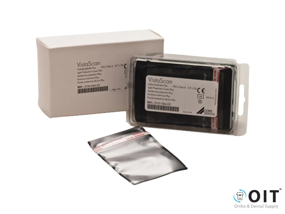 Dürr Vistascan Plus Hygienehoesjes #4 100 st fotohoesjes 2130-084-00 5,7x7,5cm