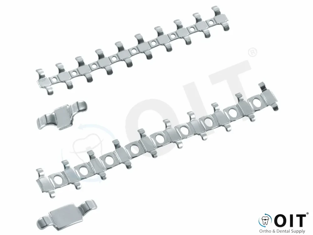 Lingual Bondable Cleats Flat 10 stuks