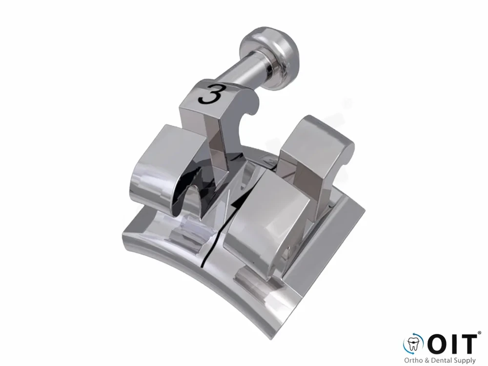 Equilibrium Ti brackets Roth 022 + tubes 20 brackets + 4 tubes, nikkelvrij
