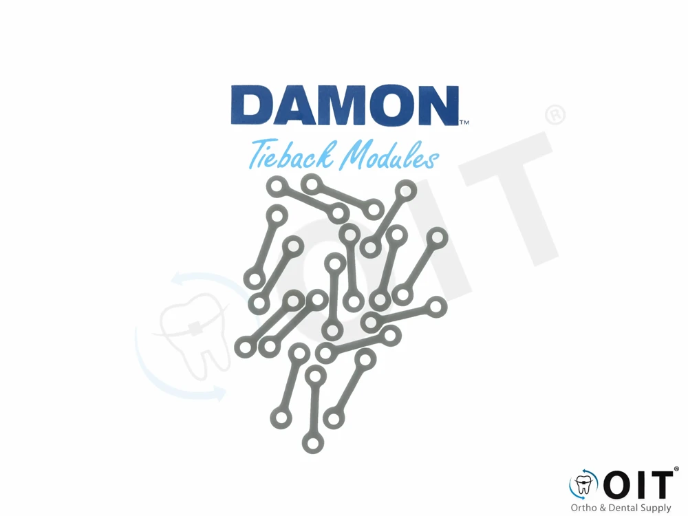 Damon Tieback Modules Clear 8,6mm 40 stuks, size 2