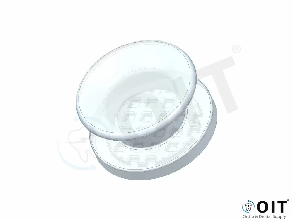 Freddy Ceramic Button 10 stuks, witte knop tbv aligners
