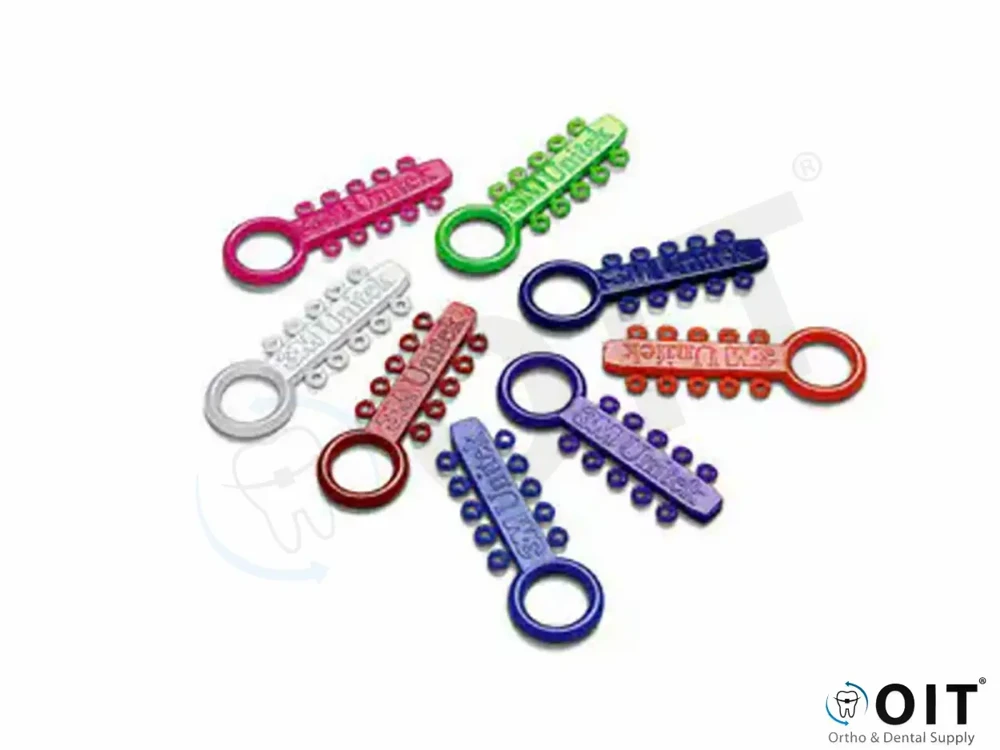 AlastiK Easy-To-Tie Ligatures Clear 100 modules van 10 elastieken