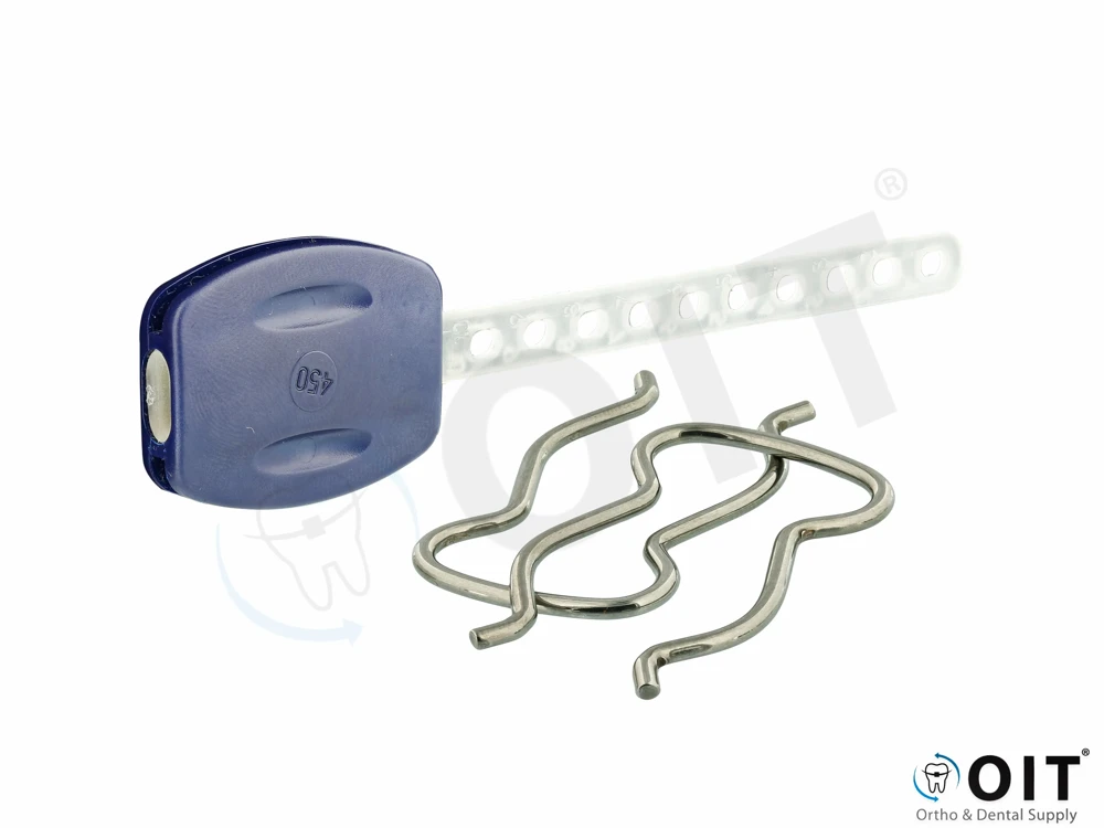 Safety-system clip black 600gr. Medium 10 modules