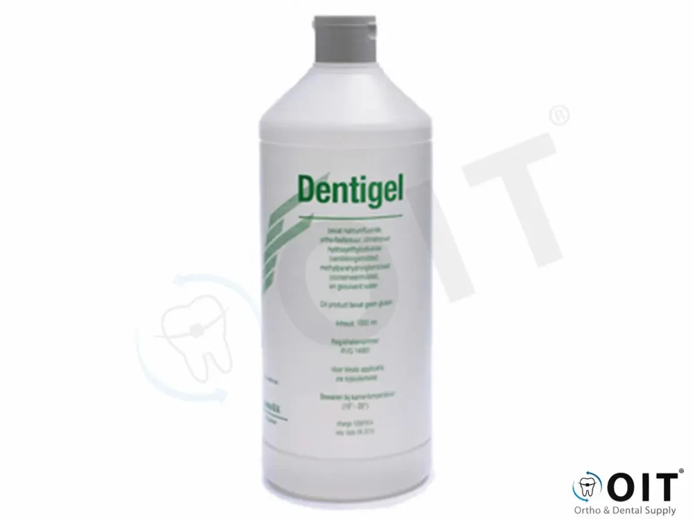 Dentigel Fluoridesmaakstof Fruit 15ml, toevoegen aan Fluoridegel