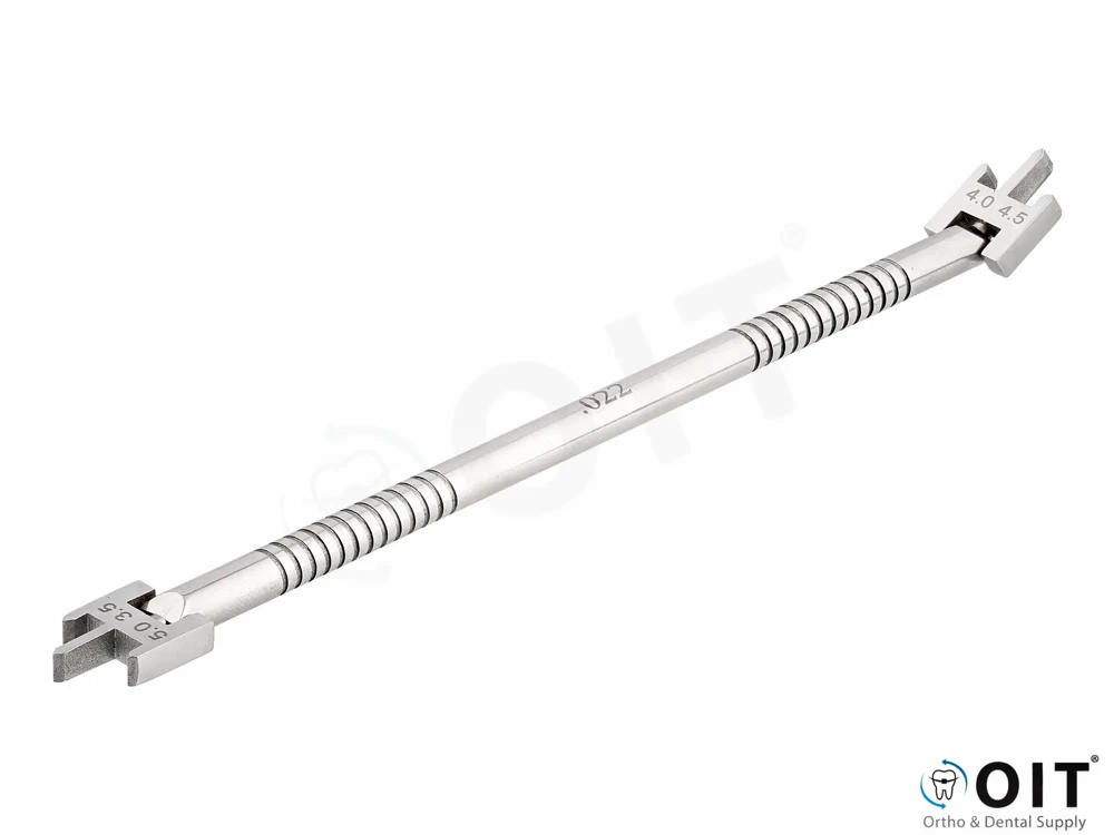 Swivel Head Bracket Gauge .022 1 stuk, beweegbare kop 200-223