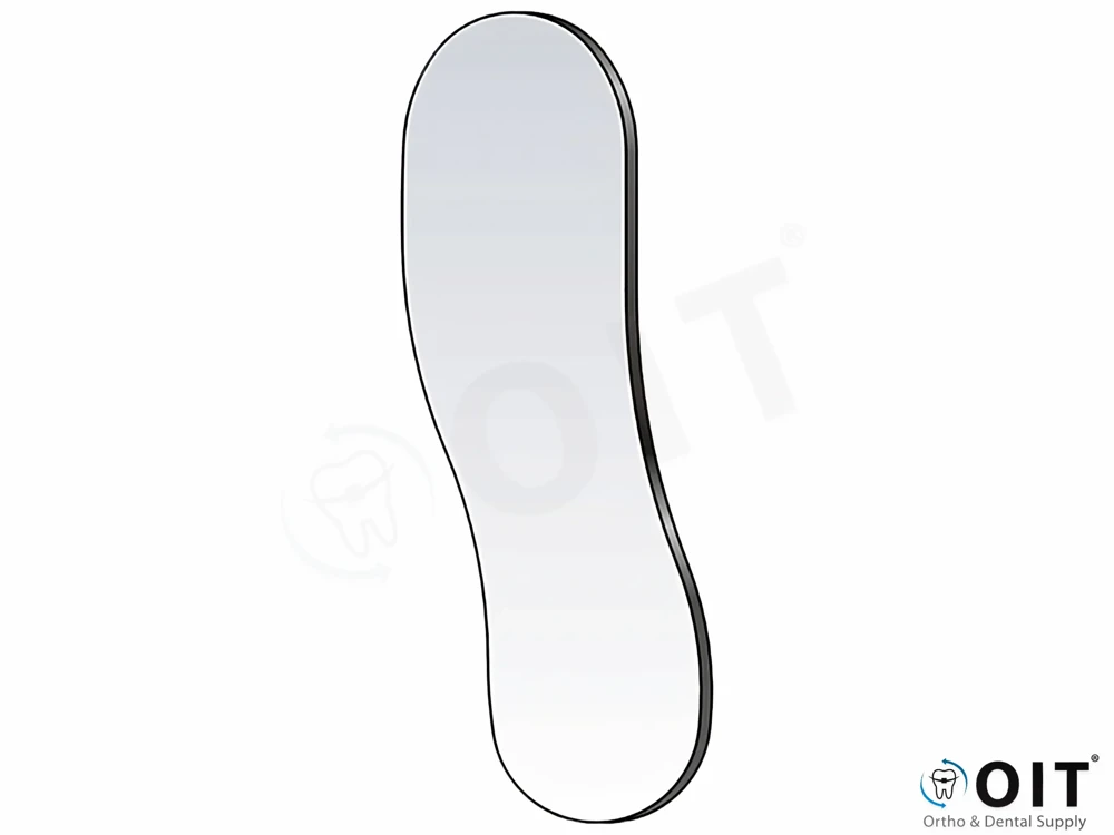Mondspiegel Buccaal (fotografie) 1, 4,1cm x 14,8cm, Prem. Mirror PM-00-01